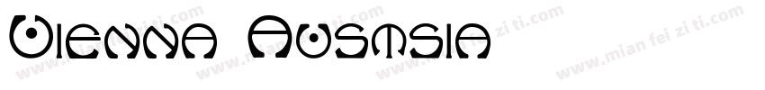 Vienna Austsia字体转换